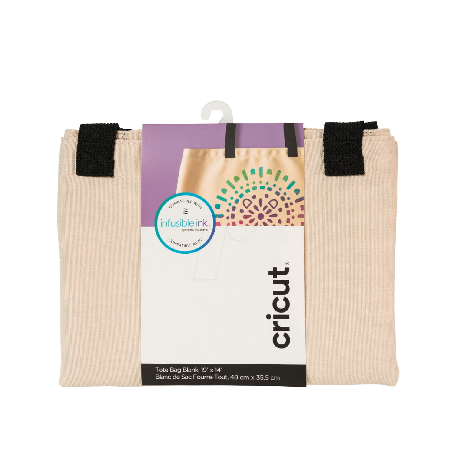 Borsa in tessuto da personalizzare Cricut