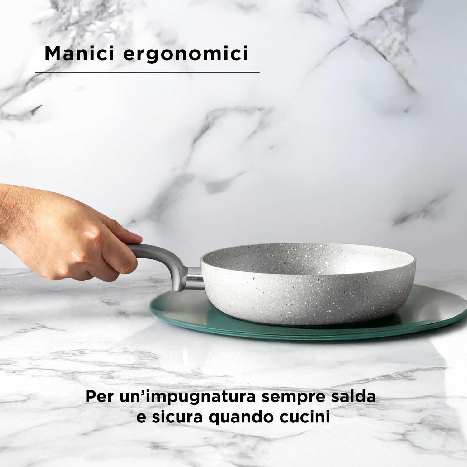 KASANOVA Batteria di pentole MADE IN ITALY, Piani cottura tradizionali - Afbeelding 41 van 63