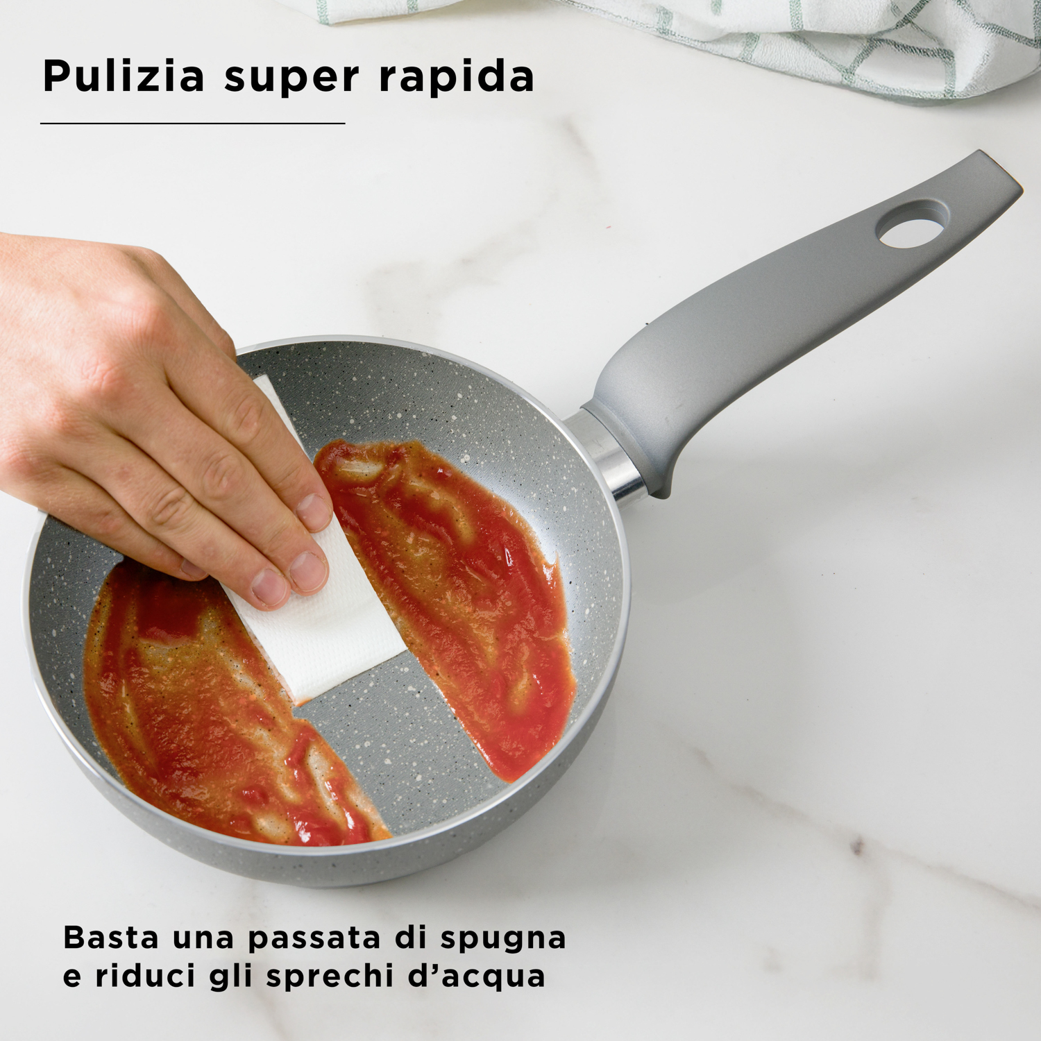KASANOVA Batteria di pentole MADE IN ITALY, Piani cottura tradizionali - Afbeelding 29 van 63