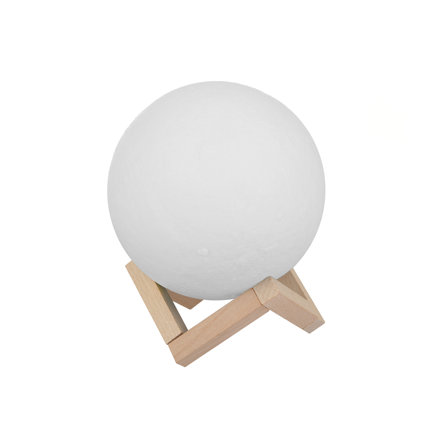 Lampada luna led 3D ricaricabile 15 cm